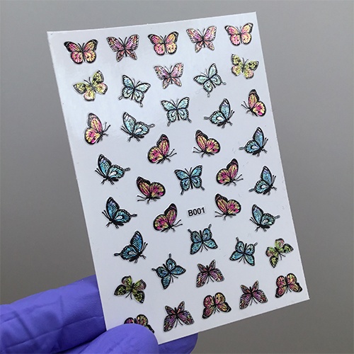 Наклейки Flower B001