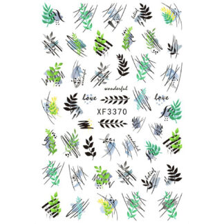 Наклейки Flower XF3370