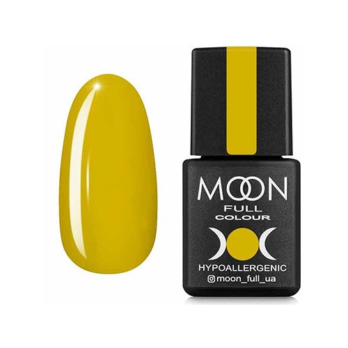 Гель-лак Moon Full №609 Summer, 8 мл (гірчичний)