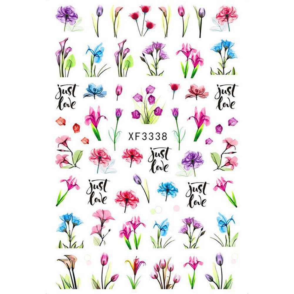 Наклейки Flower XF3338