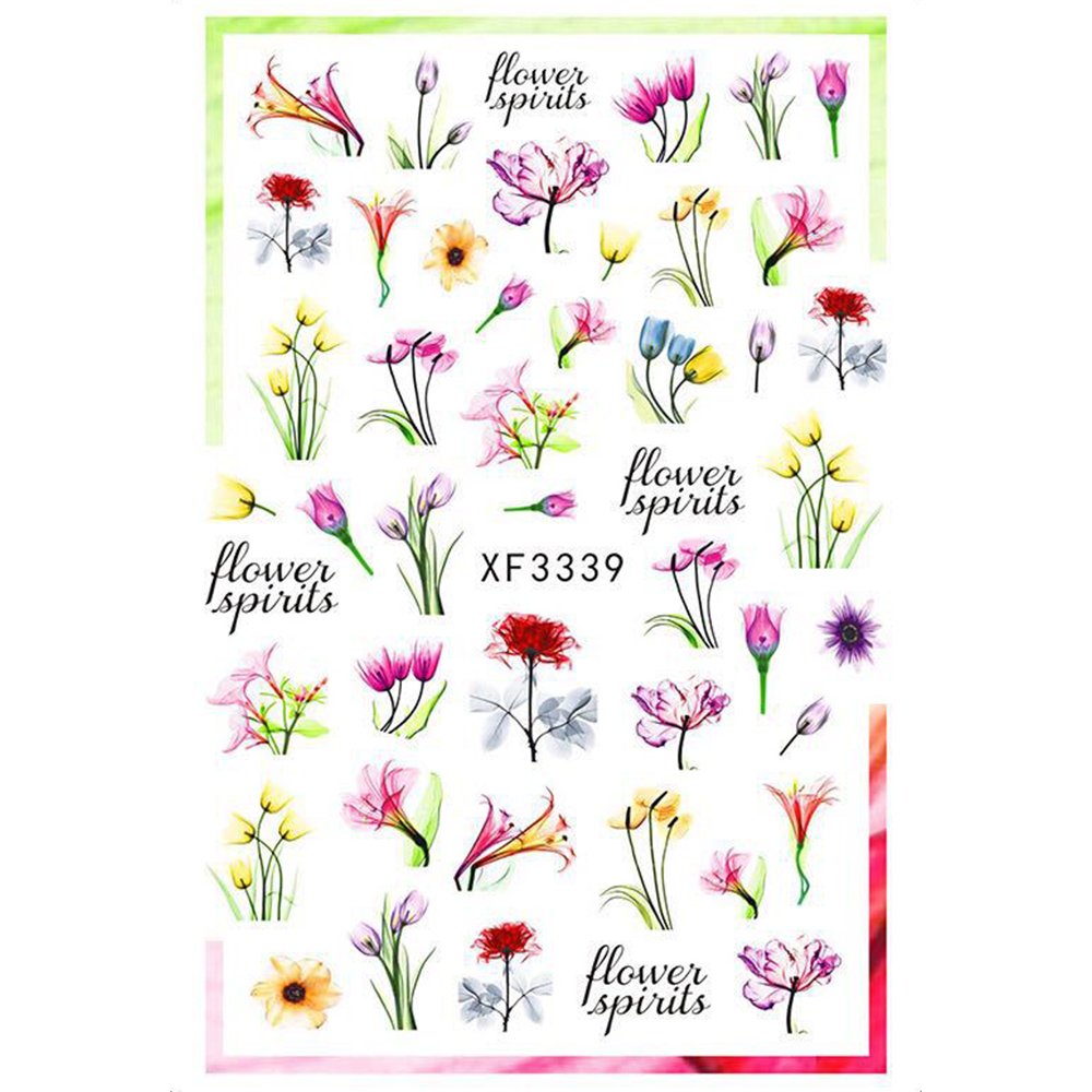 Наклейки Flower XF3339