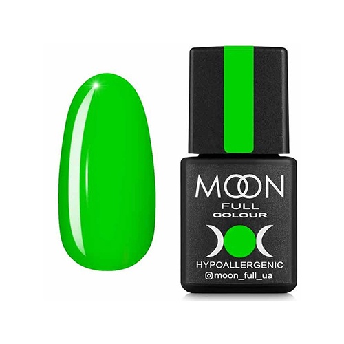 Гель-лак Moon Full №702 Neon, 8 мл (салатовий яскравий)