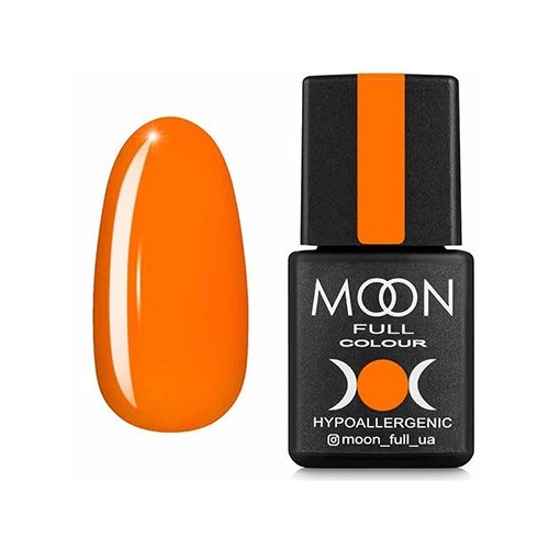 Гель-лак Moon Full №704 Neon, 8 мл (помаранчевий)