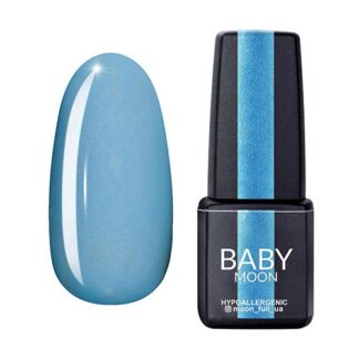 Гель-лак Baby Moon Cold Ocean №002, 6 мл (ніжно-блакитний)