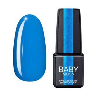 Гель-лак Baby Moon Cold Ocean №020, 6 мл (яскраво-блакитний)