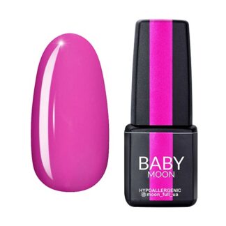 Гель-лак Baby Moon Dolce Rose №017, 6 мл (фуксія)