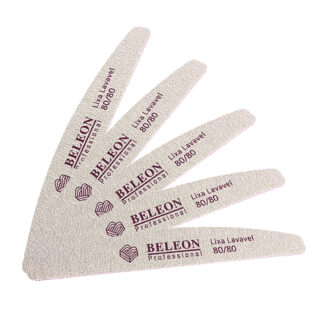 Пилочки BELEON 80/80 (човник, дуга), упаковка 25 шт