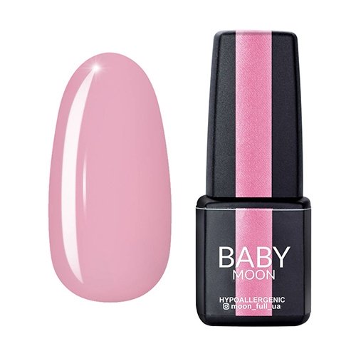 Гель-лак Baby Moon Dolce Rose №005, 6 мл (рожевий зефір)