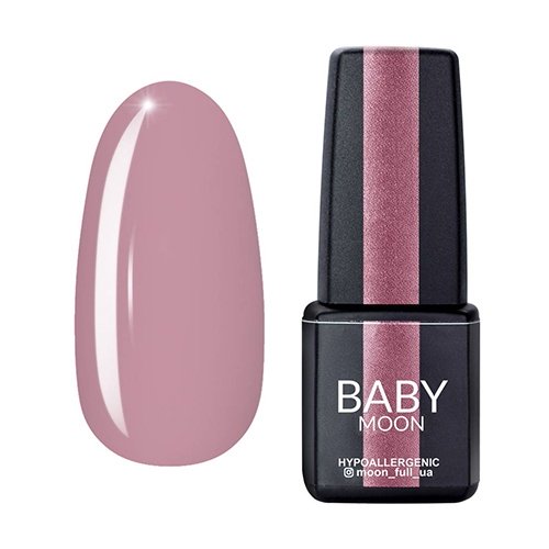 Гель-лак Baby Moon Dolce Rose №009, 6 мл (бежево-ліловий)