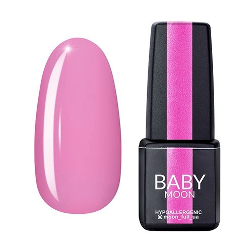 Гель-лак Baby Moon Dolce Rose №012, 6 мл (світло-рожевий, холодний)