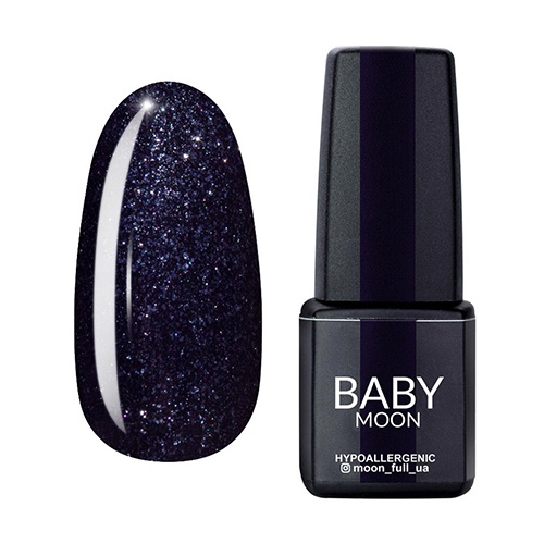 Гель-лак Baby Moon Midnight №008, 6 мл
