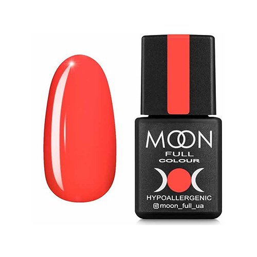 Гель-лак Moon Full №706 Neon, 8 мл (кораловий)