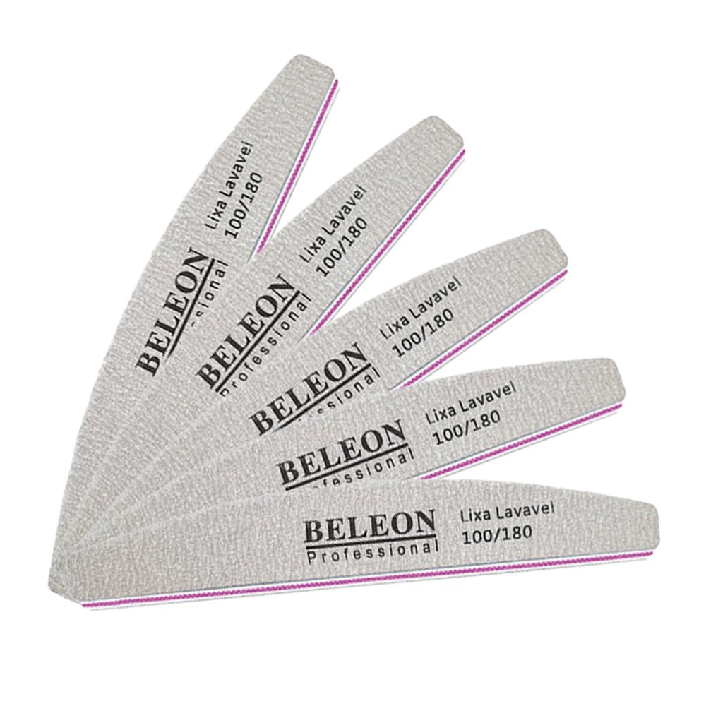 Пилочки BELEON 100/180 (човник, дуга), упаковка 25 шт