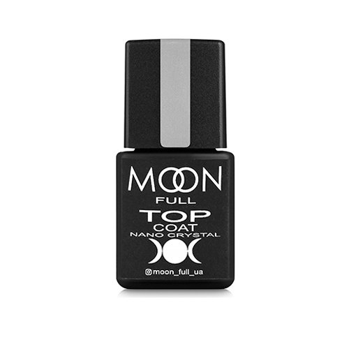 Moon Full Nano Crystal Top Coat – топ для гель-лаку, 8 мл (стійкий до подряпин)