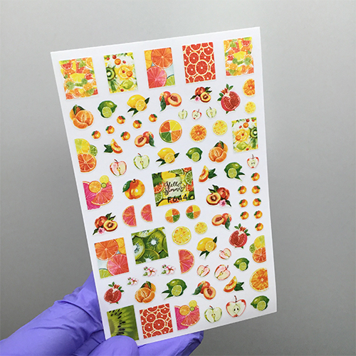 Наклейки Nail Sticker F644