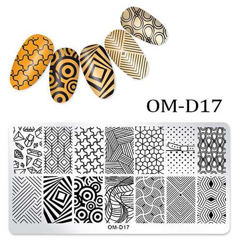 Пластина для стемпинга OM-D17