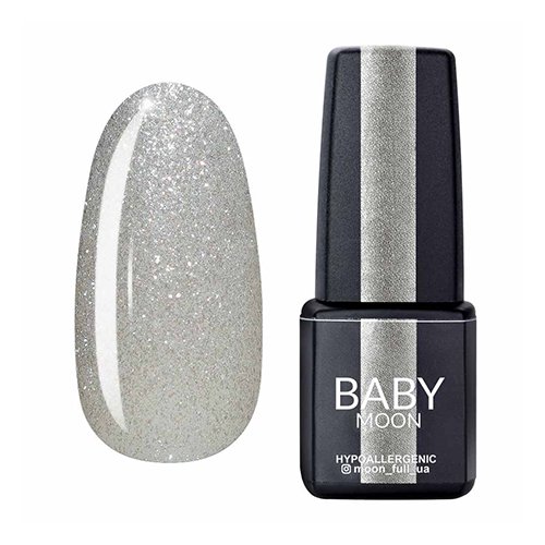 Гель-лак Baby Moon Dance Diamond №002, 6 мл (білі перли)