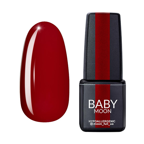 Гель-лак Baby Moon Red Chic №004, 6 мл