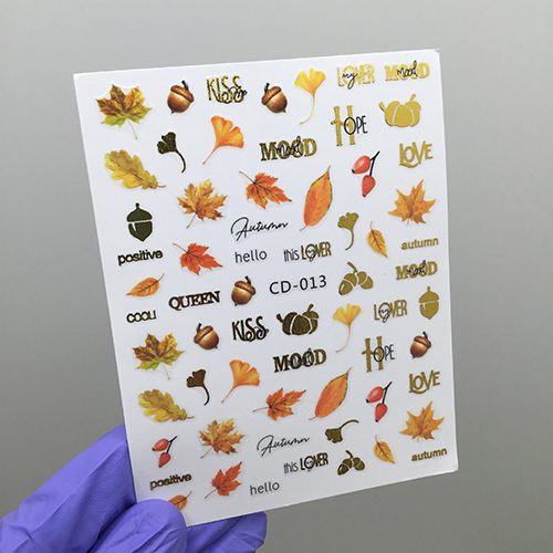 Наклейки Nail Sticker CD-013