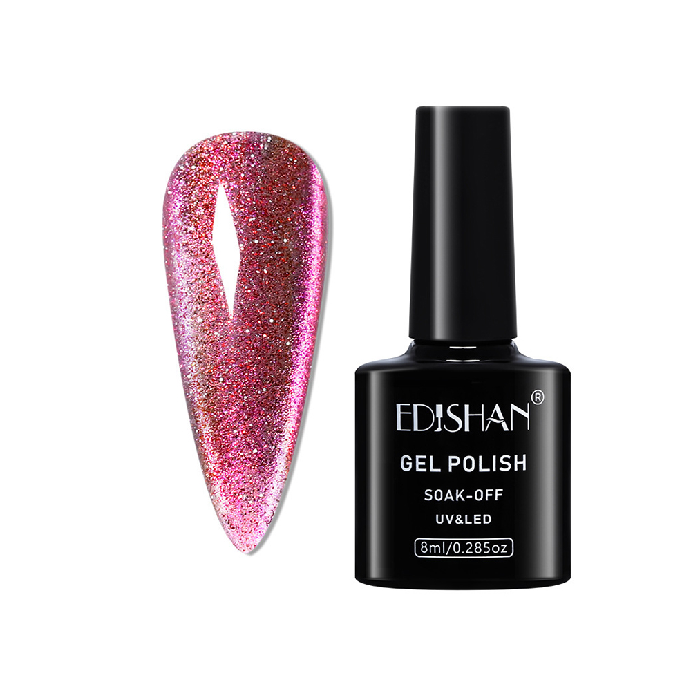 Гель-лак EDISHAN Cat Eye 02, 8 мл