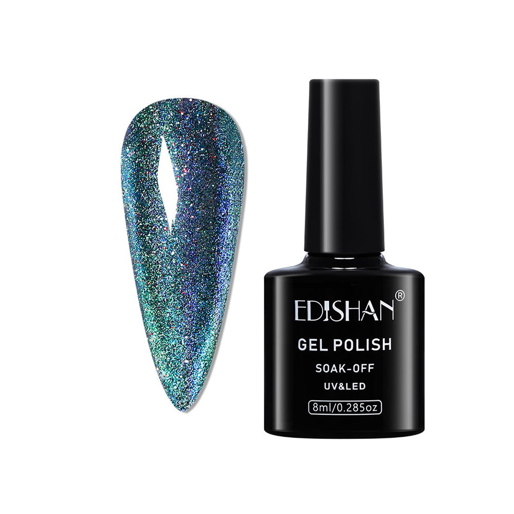 Гель-лак EDISHAN Cat Eye 04, 8 мл