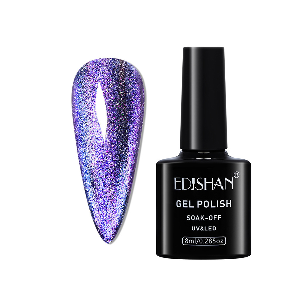 Гель-лак EDISHAN Cat Eye 09, 8 мл