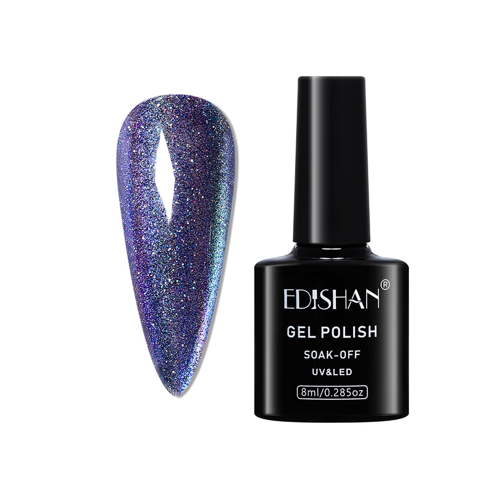 Гель-лак EDISHAN Cat Eye 12, 8 мл