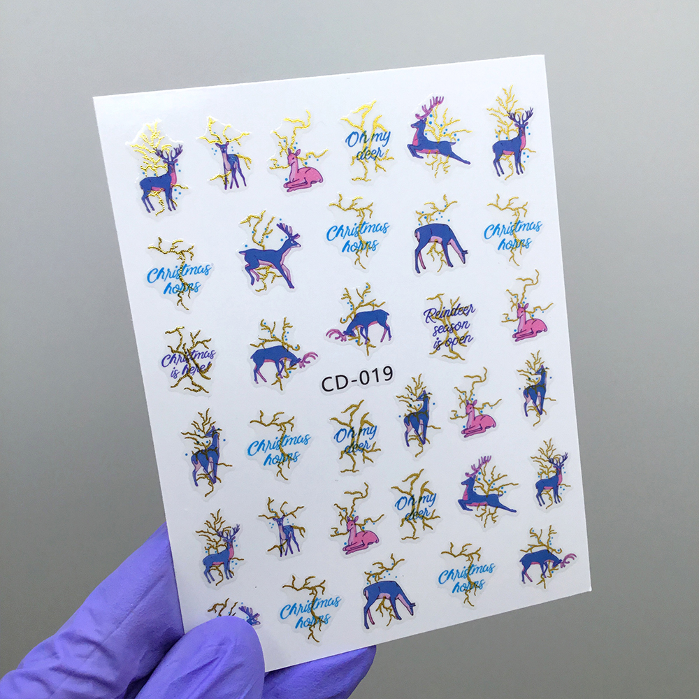 Наклейки Nail Sticker CD-019