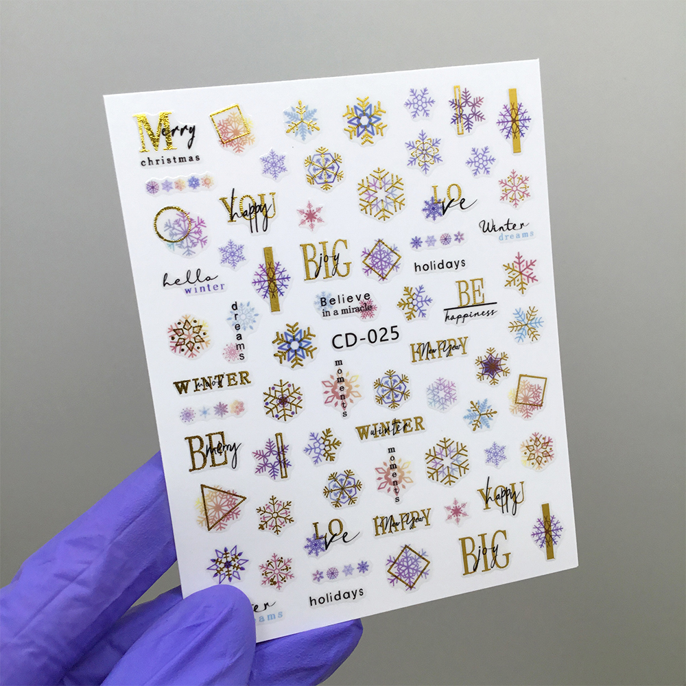 Наклейки Nail Sticker CD-025
