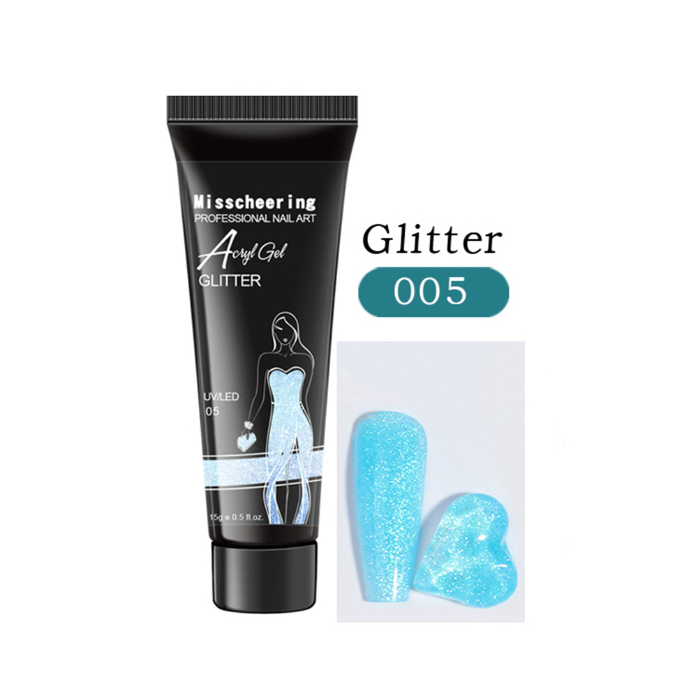 Акрилгель Misscheering GLITTER 05, 15 мл