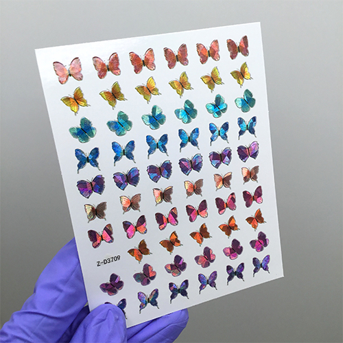 Наклейки Nail Sticker D3709