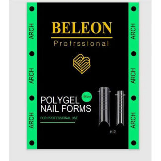 Верхние формы BELEON для наращивания ногтей Arch, 120 шт