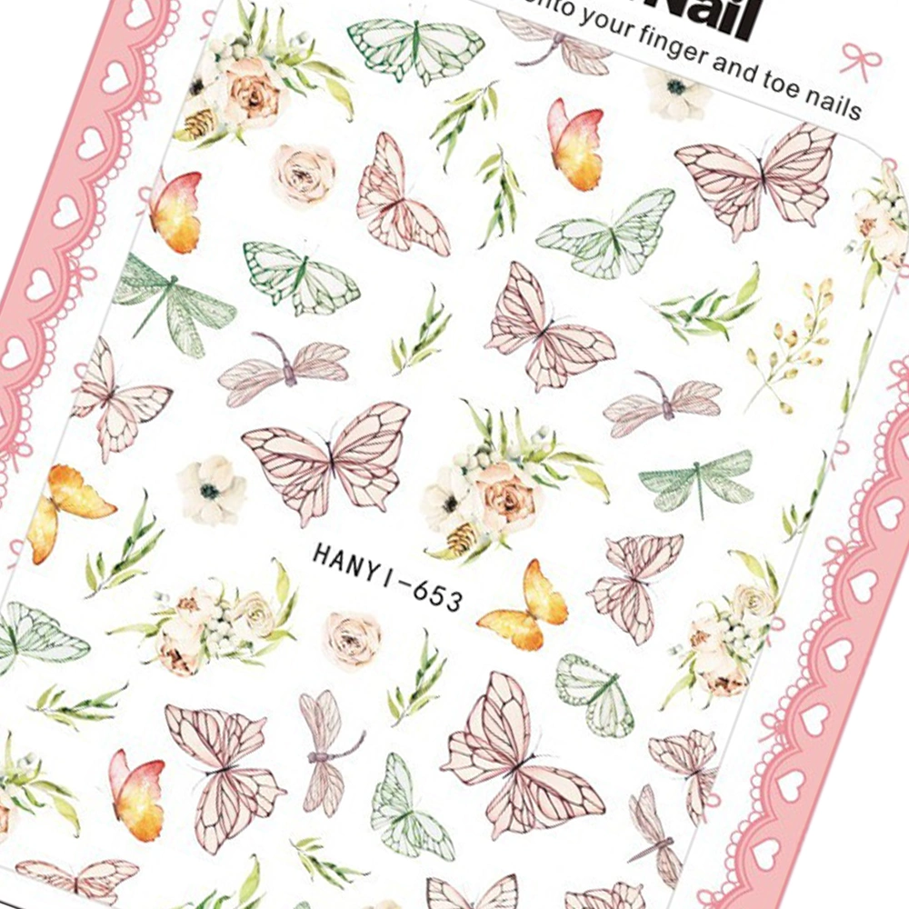 Наклейки HanYi Nail HANYI-653