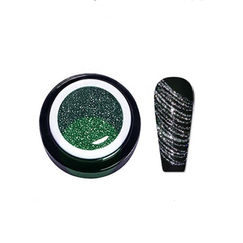 Светоотражающий гель-паутинка Full Beauty 05 (Green) 5 мл