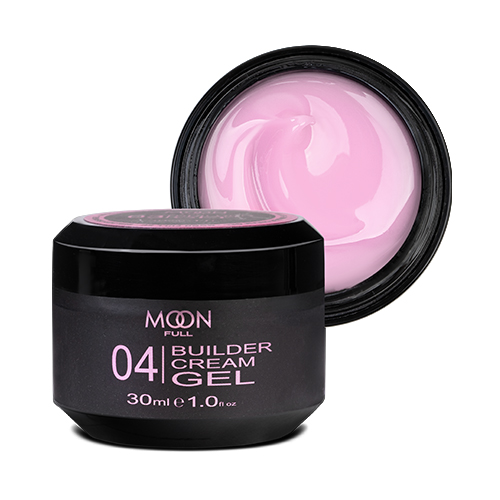Моделюючий гель Moon Full Builder Gel №04 ніжно-бузковий, 30 мл