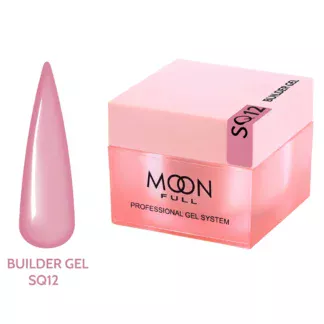 Моделюючий гель Moon Full Builder Gel №SQ12, 30 мл (пастельно-рожевий)