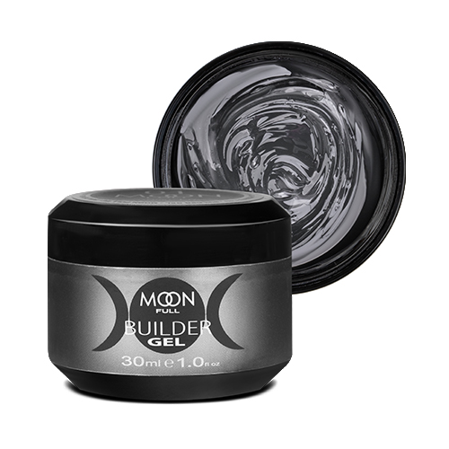 Полігель для нарощування нігтів Moon Full Poly Gel №03 прозорий, 30 мл