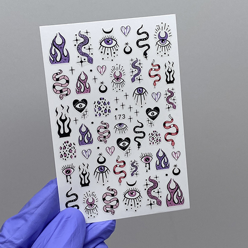 Наклейки Nail Sticker 173