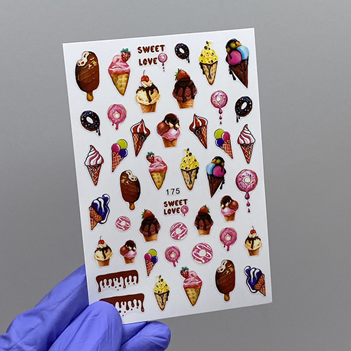 Наклейки Nail Sticker 175