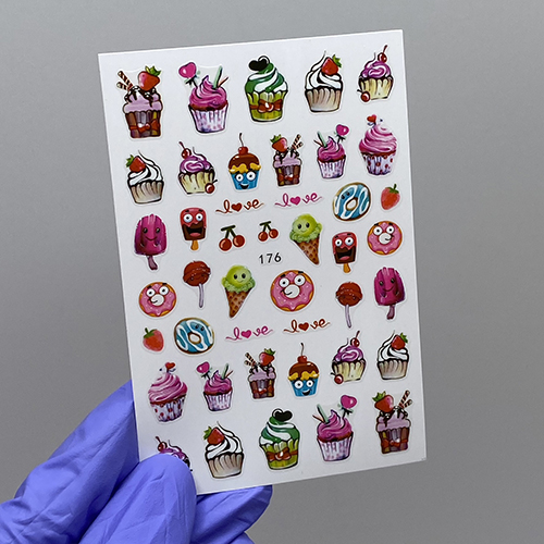 Наклейки Nail Sticker 176
