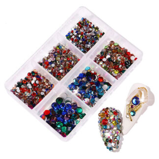 Стразы в контейнере Mix Colors