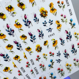 Наклейки Nail Sticker F943