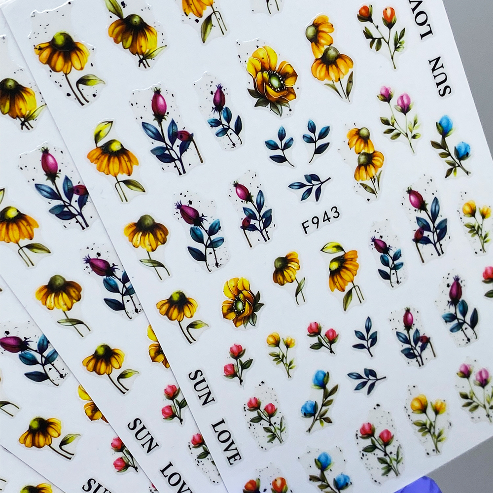 Наклейки Nail Sticker F943