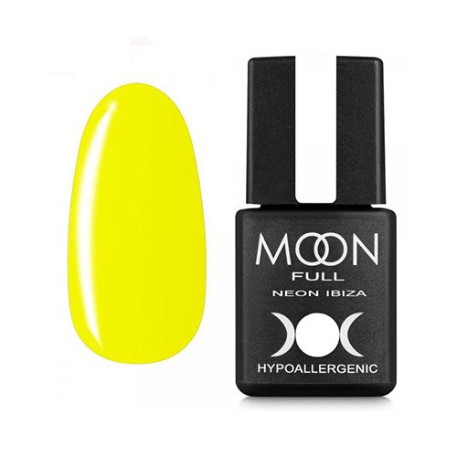 Гель-лак Moon Full №711 Neon Ibiza, 8 мл (жовтий)