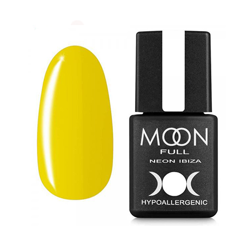 Гель-лак Moon Full №712 Neon Ibiza, 8 мл (жовтий)