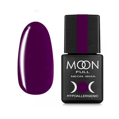 Гель-лак Moon Full №720 Neon Ibiza, 8 мл (фіолетовий)