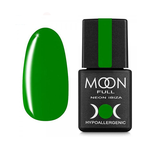 Гель-лак Moon Full №721 Neon Ibiza, 8 мл (зелений)
