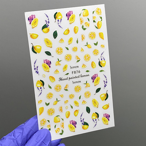 Наклейки Nail Sticker F876