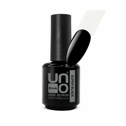 Гель-лак UNO Super Black (супер черный)