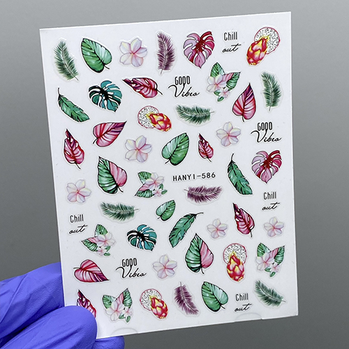 Наклейки Nail Sticker HANYI — 586